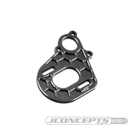 JConcepts Axial, AX10 | SMT10 transmission motor plate, black