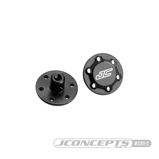 JConcepts RC10 Finnisher wing buttons - black