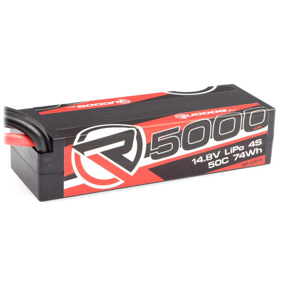 RUDDOG 5000mAh 50C 14.8V LiPo Stick Pack Battery with XT90 Plug
