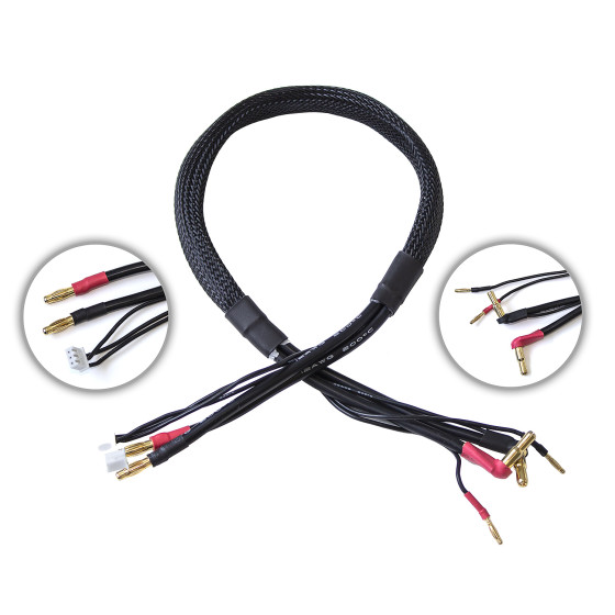 Reedy 1-2S 4mm/5mm Pro Charge Lead