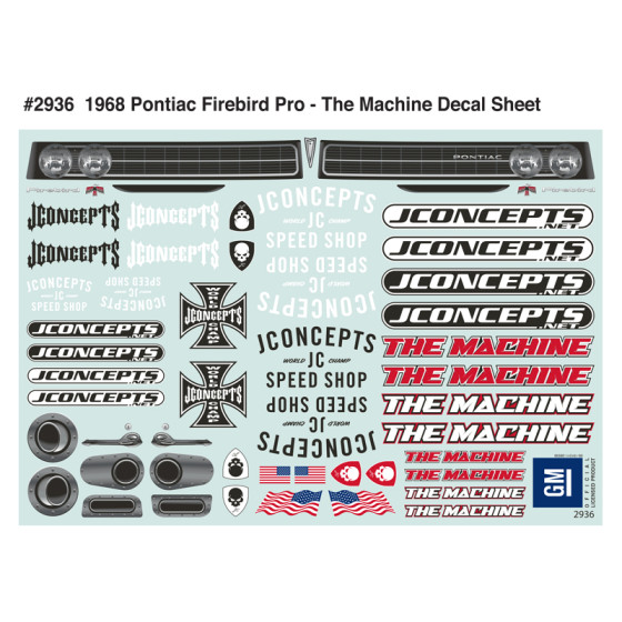 Jconcepts 1968 Pontiac Firebird Pro - The Machine