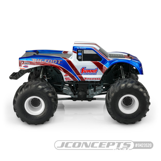 Jconcepts 2020 Ford Raptor body - Summit Racing BIGFOOT 21 MT body