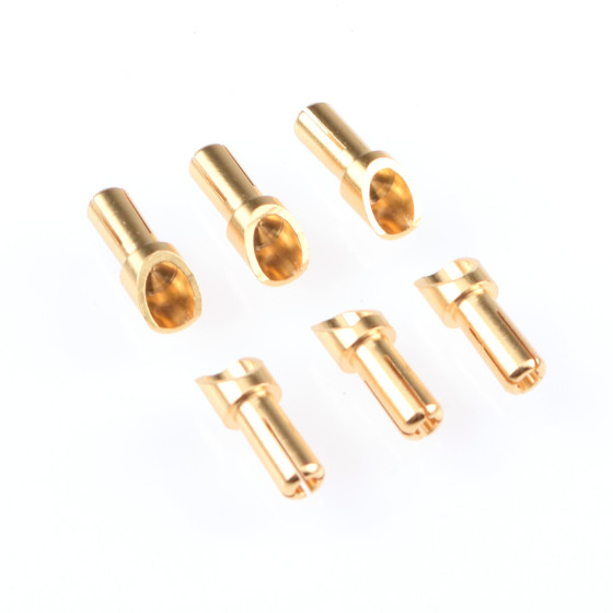 RUDDOG 3.5mm Gold Plug Male (6pcs)