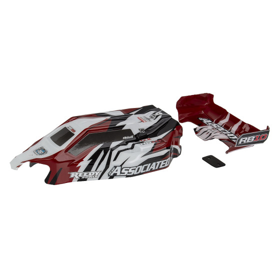 Team Associated RB10 RTR Body and Wing, red