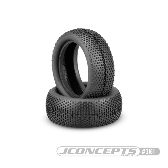 JConcepts Double Dees V2 - green compound (Fits ? 2.2 4wd buggy front wheel)