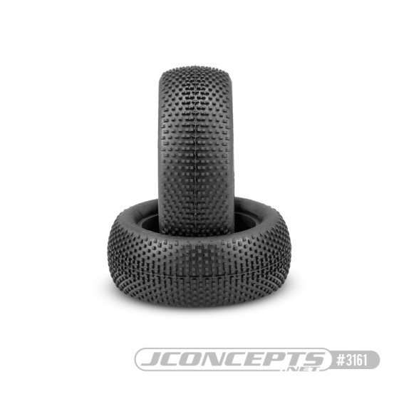 JConcepts Double Dees V2 - green compound (Fits ? 2.2 4wd buggy front wheel)
