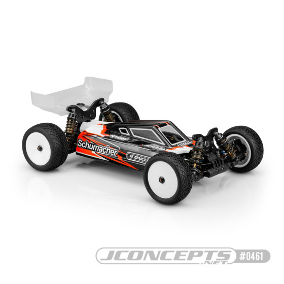 JConcepts S2 - Schumacher Cat L1 Evo body w/ Carpet | Turf wing - light-weight