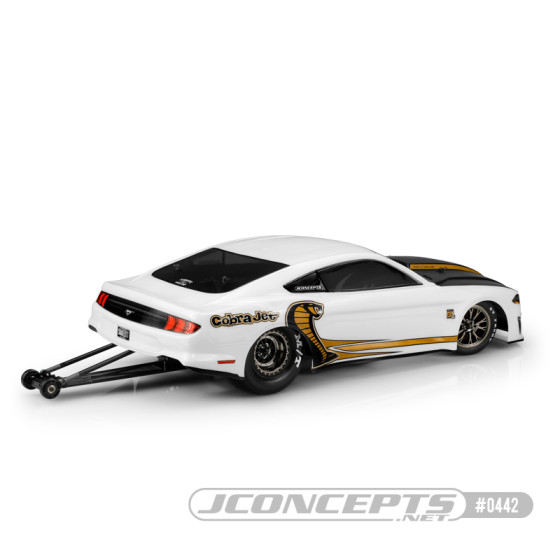 JConcepts 2018 Ford Mustang (Cobra Jet) (Fits ? DR10, 22S, Drag Slash - 11.00 width & 13 wheelbase)