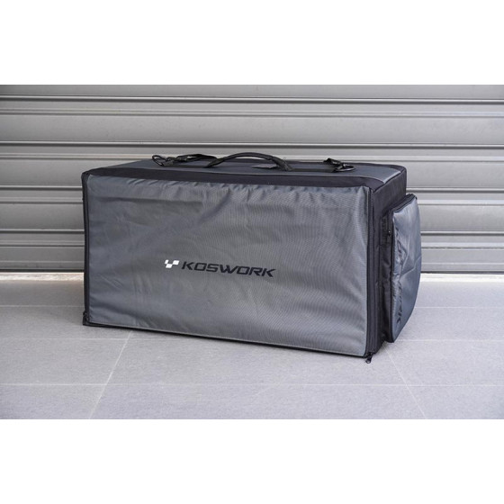 Koswork 1/8 GT Compact 3 Drawer Car Bag (1/8 GT, 1 Large & 2 Medium)