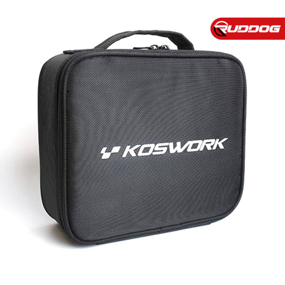 Koswork 260x230x95mm Hard Frame Motor/ESC/Servo/Receiver Bag (w/foam)