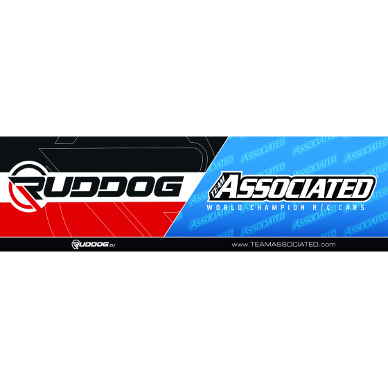RUDDOG / Team Associated Banner 300x80cm